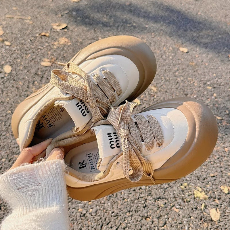 Damen Plattform-Sneaker mit komfortabler Polsterung und trendigem Design