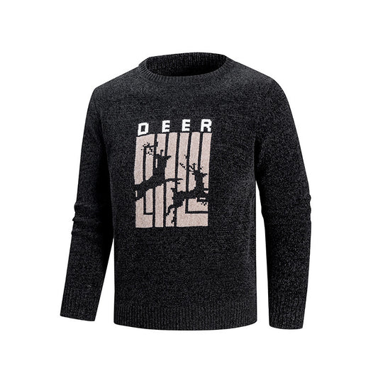 Herren Pullover mit einzigartigem Tiermotiv und hohem Tragekomfort R&B