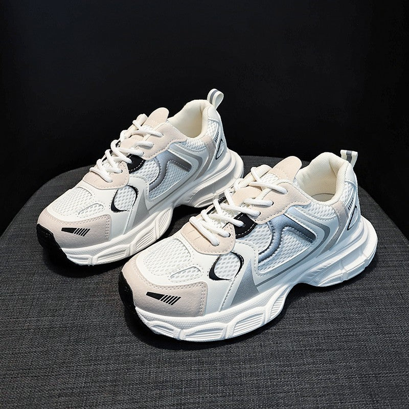 Damen Sportliche Sneaker mit atmungsaktiver Mesh-Oberfläche und dämpfender Laufsohle R&B