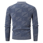 Herren eleganter Pullover mit Strukturmuster R&B