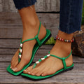Damen Zehentrenner Sandalen mit eleganten Akzenten R&B