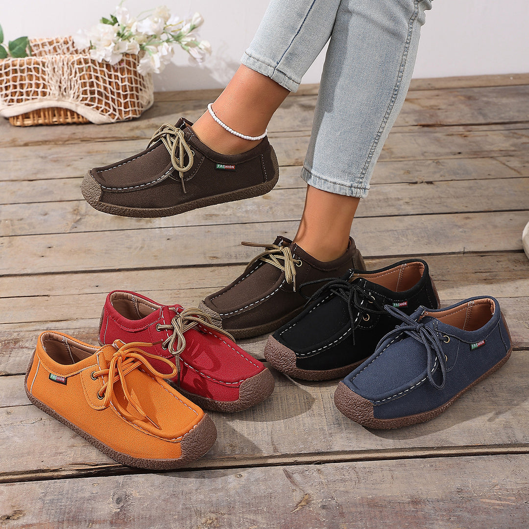 Damen Sneakers im lässigen Design mit komfortabler Schnürung und rutschfester Sohle R&B