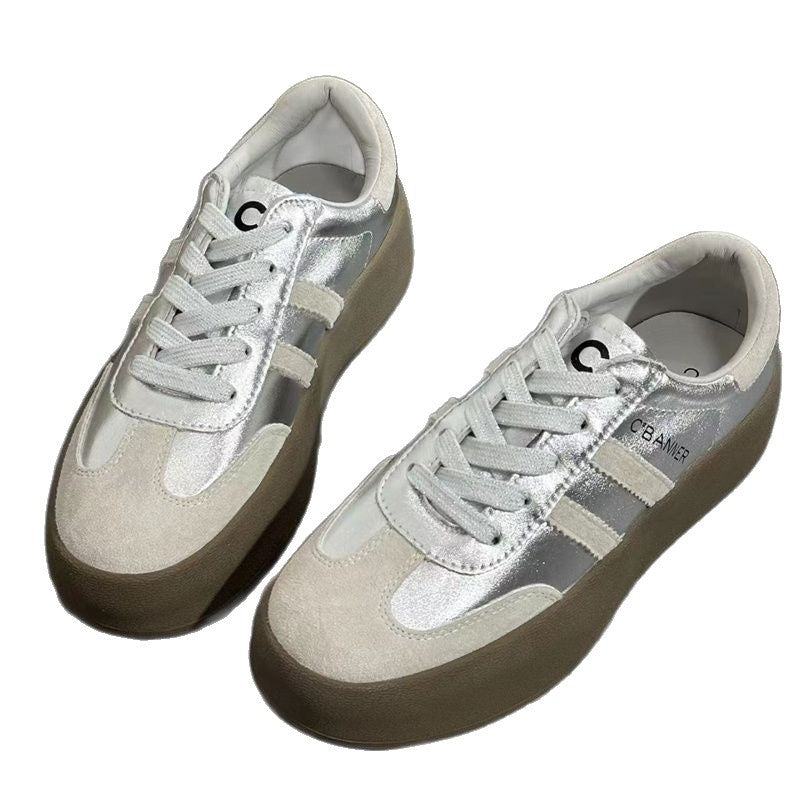 Damen Sportliche Sneakers mit dämpfender Plateau-Sohle