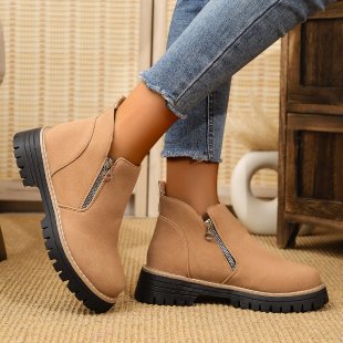 Damen Slip-On Boots mit robustem Profil und komfortabler Einlage R&B