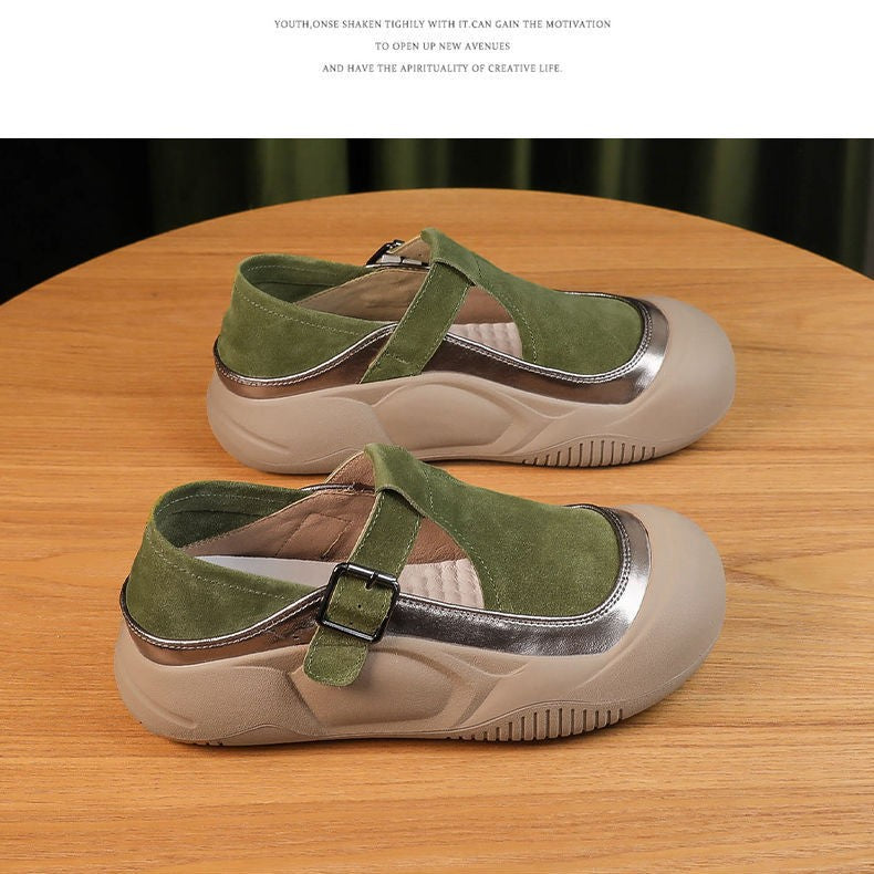 Damen bequeme Clogs mit verstellbarem Riemen und atmungsaktiver Sohle R&B