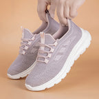 Damen Atmungsaktive Sneakers mit dämpfendem Fußbett