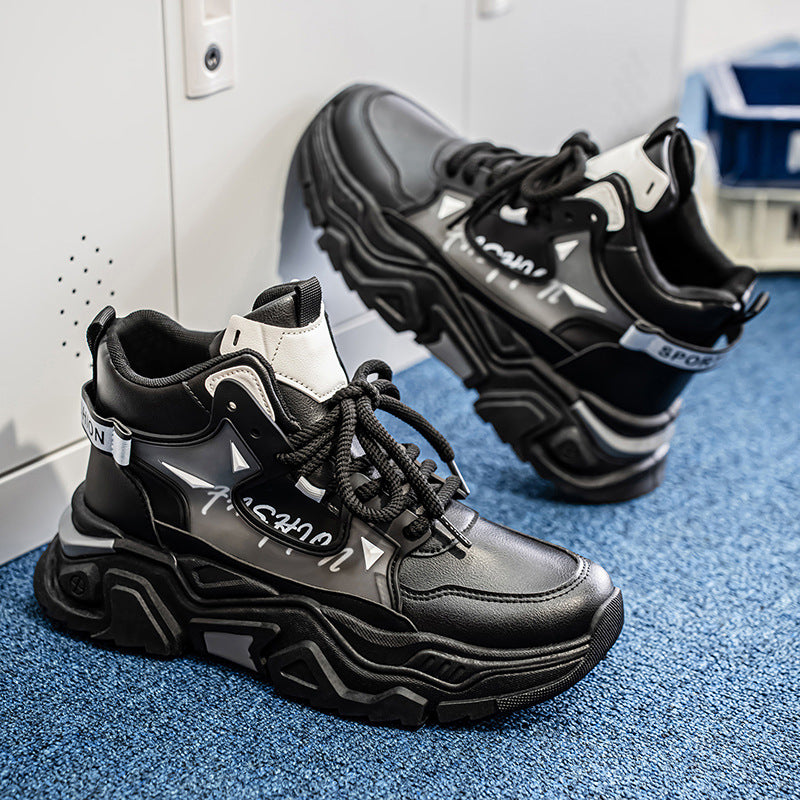 Damen modische High-Top Sneakers mit innovativem Design und stabiler Sohle