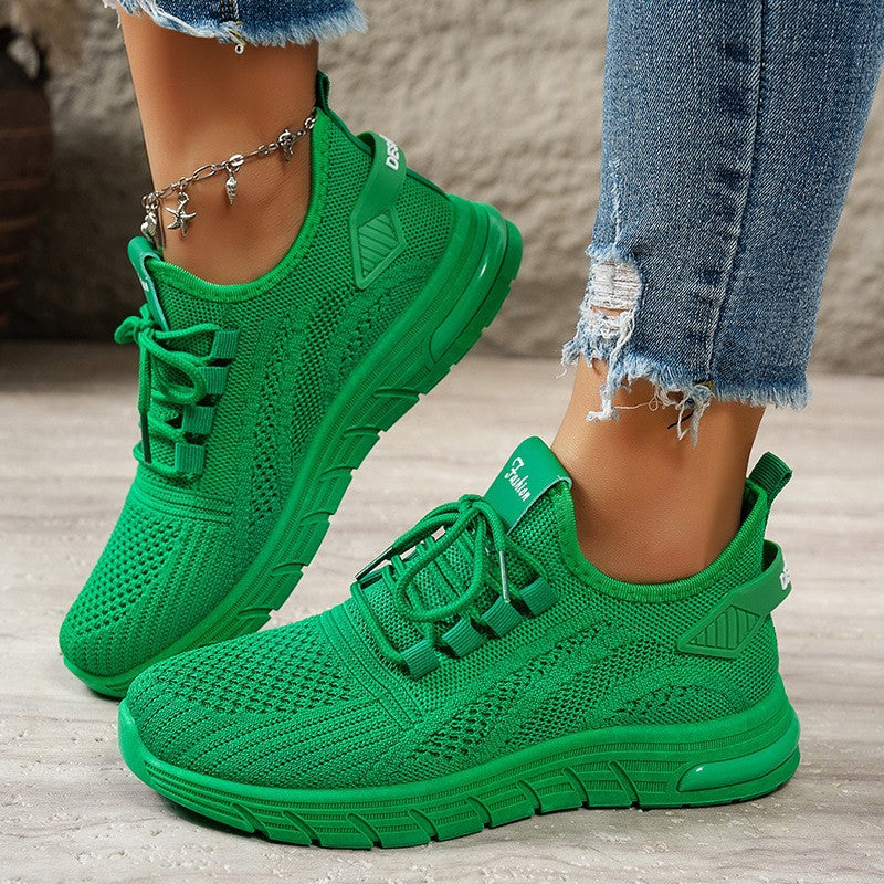 Damen Sportliche und atmungsaktive Sneakers mit rutschfester Sohle R&B