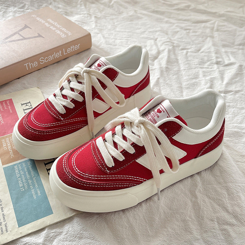 Damen Trendige Sneaker mit strukturiertem Obermaterial und bequemer Dämpfung R&B