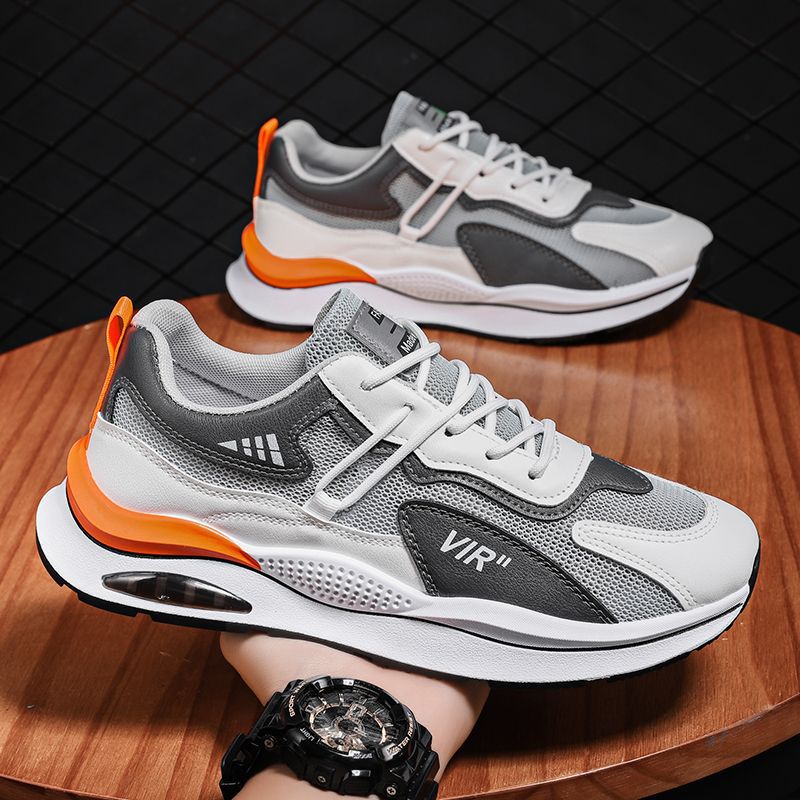 Herren modische Sneakers mit atmungsaktivem Mesh-Obermaterial und dämpfender Laufsohle R&B