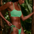 Damen sportlicher Bikini mit verstellbaren Schlaufen R&B