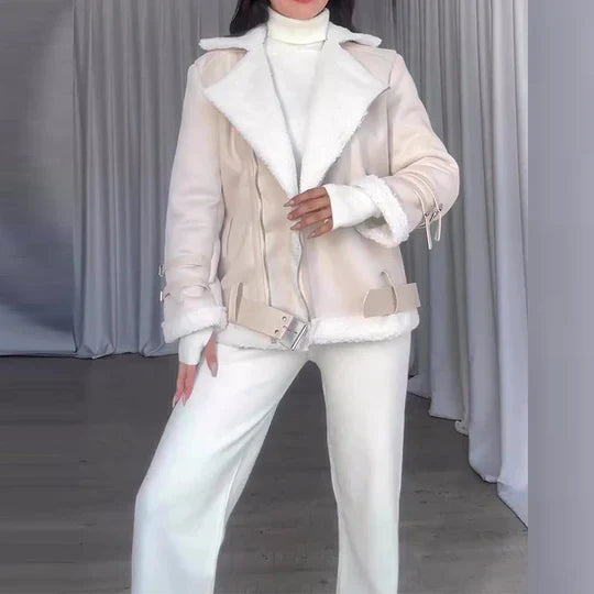 R&B | Winterjacke mit Breitem Revers