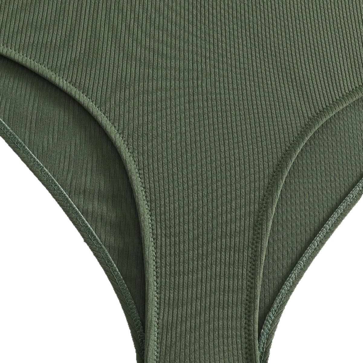 Damen Sportlicher Hochgeschnittener Bikini R&B