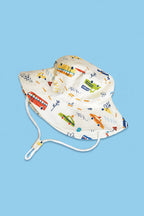 Kinder Sonnenhut mit fröhlichem Motiven R&B