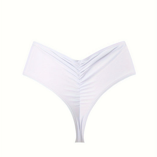 Damen Hochtailliertes Bikini-Höschen mit elegantem Schnitt R&B