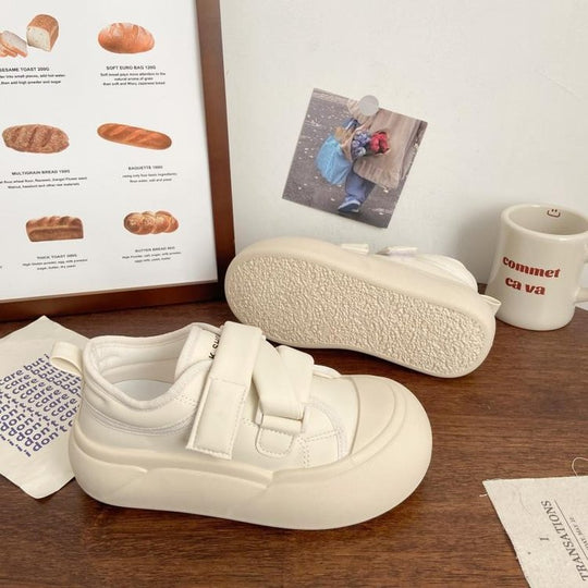 Damen Sneaker mit verstellbarem Klettverschluss und dämpfender Sohle R&B