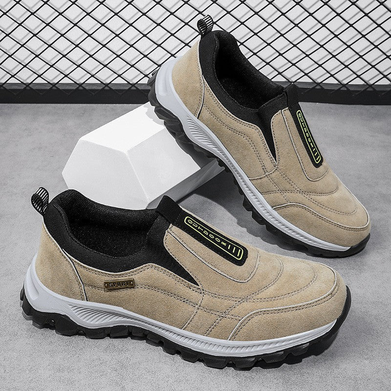 Damen Bequeme Slip-On Sneakers mit rutschfester Sohle