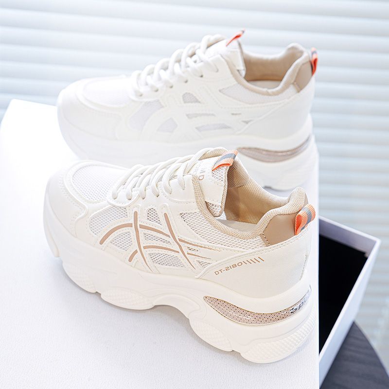 Damen Sportliche Sneaker mit atmungsaktivem Mesh und dämpfender Sohle
