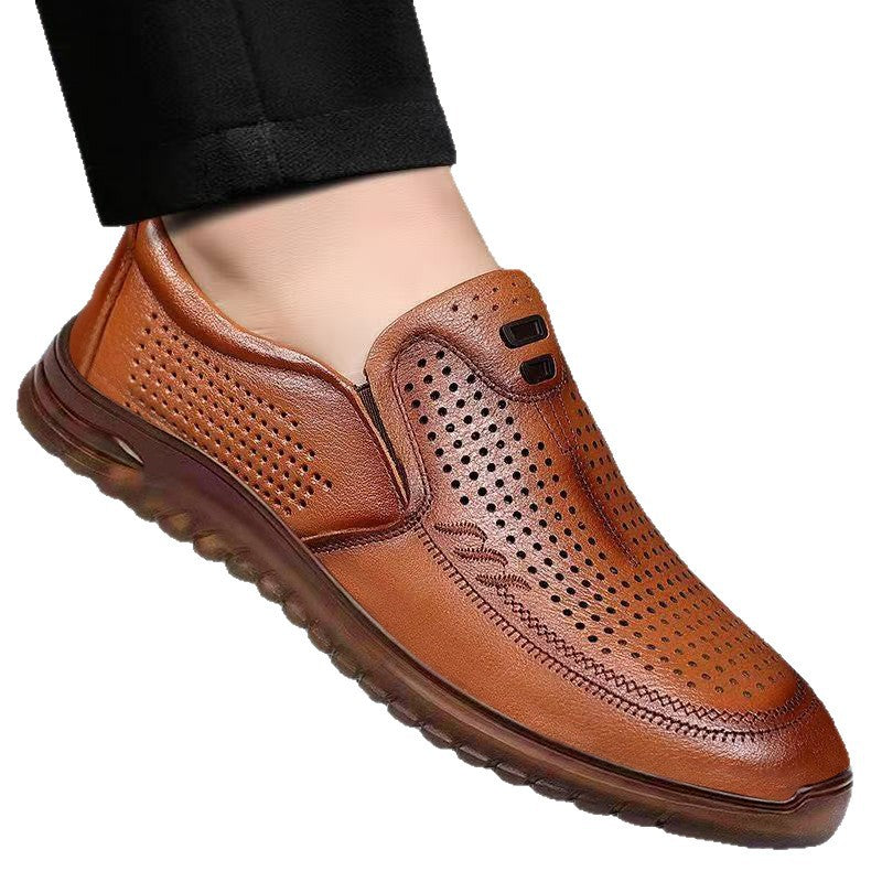 Herren Komfortable Schnürschuhe mit atmungsaktiven Einsätzen R&B