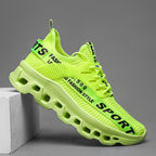 Damen Sportliche Lauf-Sneaker mit elastischem Obermaterial und extrem dämpfender Sohle R&B