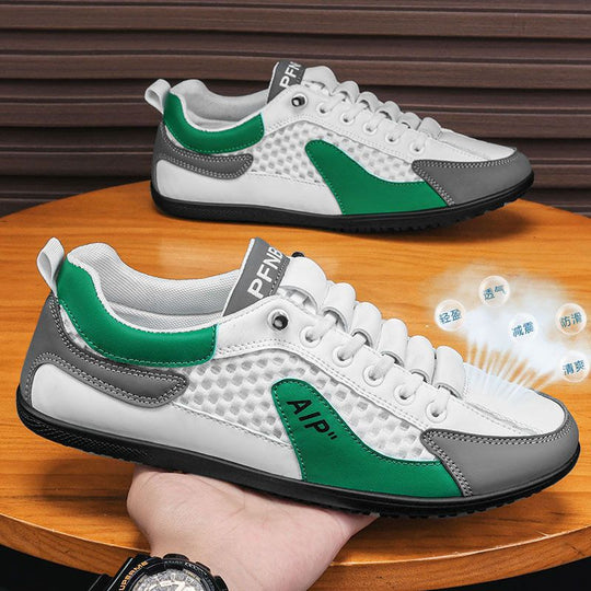 Herren Atmungsaktive Freizeitsneaker mit rutschfester Sohle und flexibler Fußbettgestaltung R&B