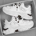 Damen Sportliche Chunky Sneakers mit innovativer Schnürtechnik R&B