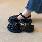 Damen Komfortable Badesandalen im stilvollen Flecht-Design