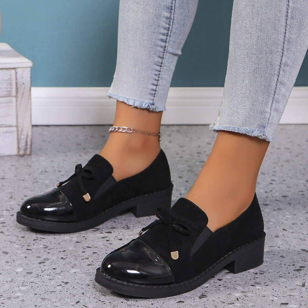 Damen Loafers mit elegantem Knoten-Detail und komfortablem Fußbett R&B