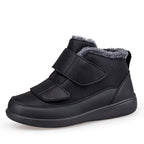 Damen Warme Winterboots mit verstellbaren Klettverschlüssen