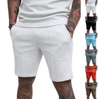 Herren nan kurze Freizeithose aus Baumwollmischung mit elastischem Bund und Kordelzug R&B