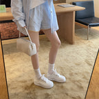 Damen Komfortable Sneaker mit atmungsaktivem Obermaterial und stoßdämpfender Sohle