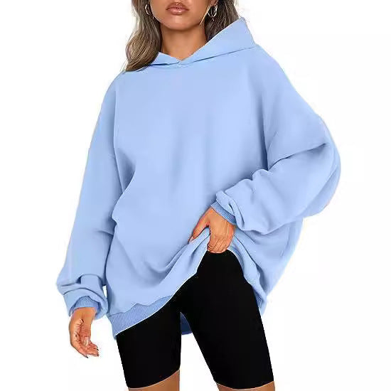Damen Oversized Hoodie mit lässigem Schnitt und Kapuze