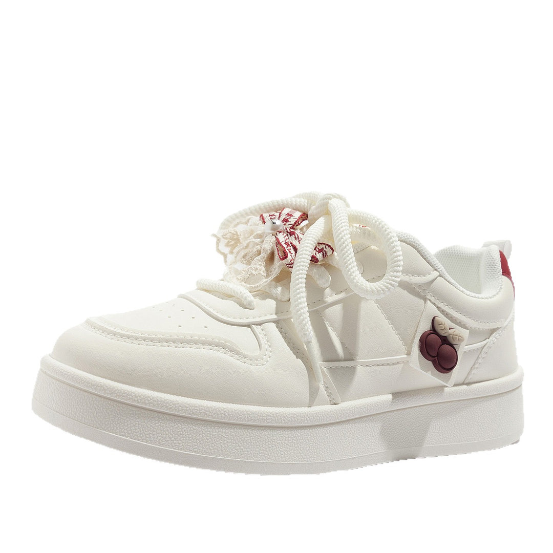 Damen Sneaker mit verspieltem Kirschmotiv und weichem Innenfutter R&B