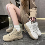 Damen Sportliche High-Top Sneakers mit gepolsterter Innensohle und rutschfester Sohle
