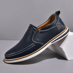 Herren Weiche Leder Slipper R&B