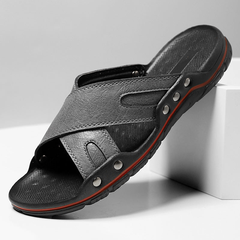 Herren Komfortable Freizeitsandalen mit rutschfester Sohle R&B
