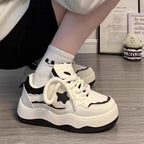 Damen Hochmoderne Chunky Sneakers mit atmungsaktivem Obermaterial und dämpfender Sohle R&B