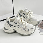Damen Sportliche und modische Sneakers mit atmungsaktive Elemente R&B