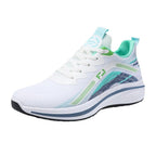 Damen Sportliche Laufschuh mit atmungsaktiver Mesh-Oberfläche und flexiblem Dämpfungssystem R&B