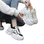 Damen Chunky Sneakers mit atmungsaktivem Mesh-Obermaterial und rutschfester Sohle R&B