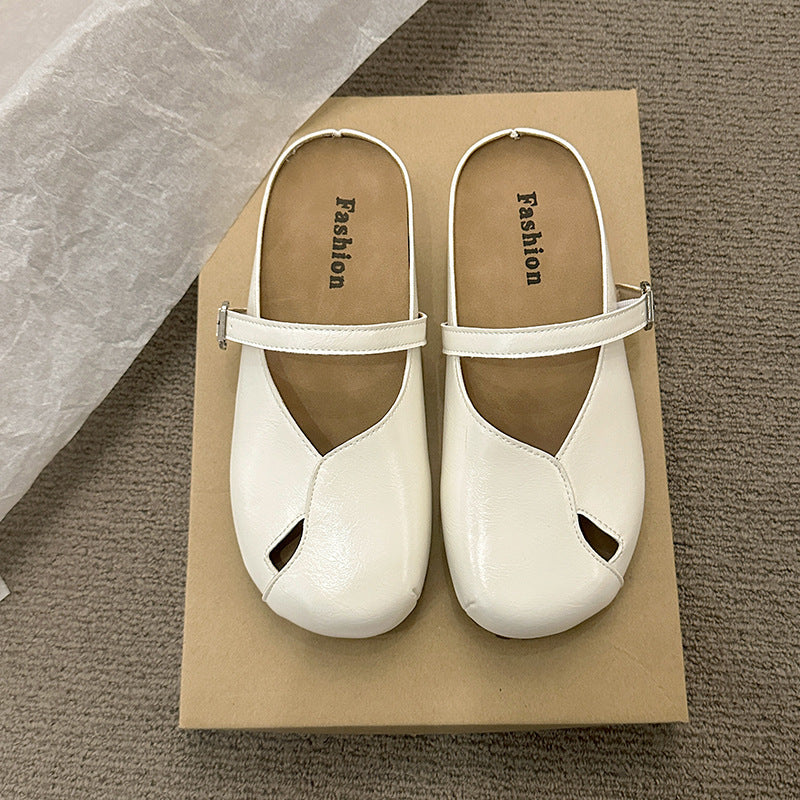 Damen Komfortable Clogs mit verstellbarem Riemen R&B