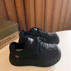 Damen Modische Plateau-Sneaker mit bequemem Schnürsystem und urbanem Design R&B
