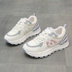 Damen Komfortable Sneaker mit atmungsaktivem Mesh-Obermaterial und stoßdämpfender Sohle R&B
