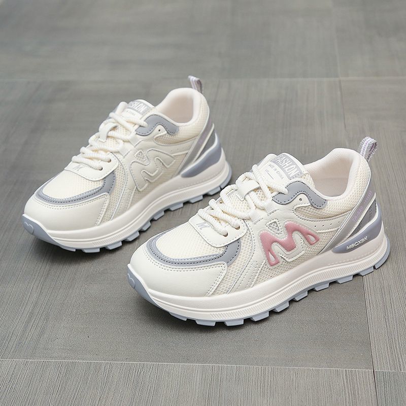 Damen Komfortable Sneaker mit atmungsaktivem Mesh-Obermaterial und stoßdämpfender Sohle R&B