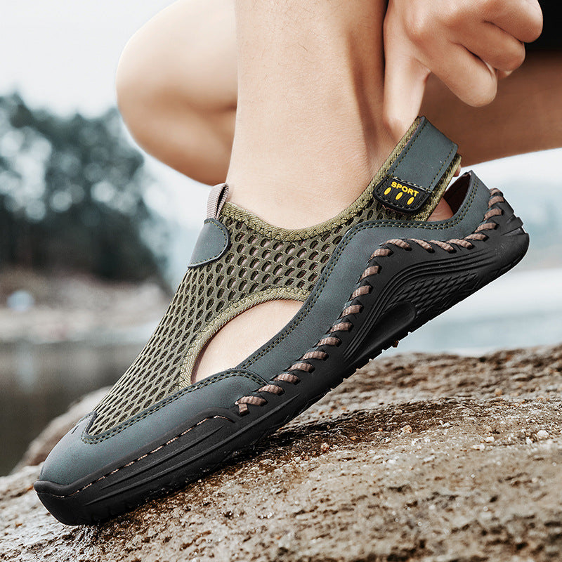 Damen Atmungsaktive Wassersportschuhe mit rutschfester Sohle und flexiblem Netzoberteil R&B