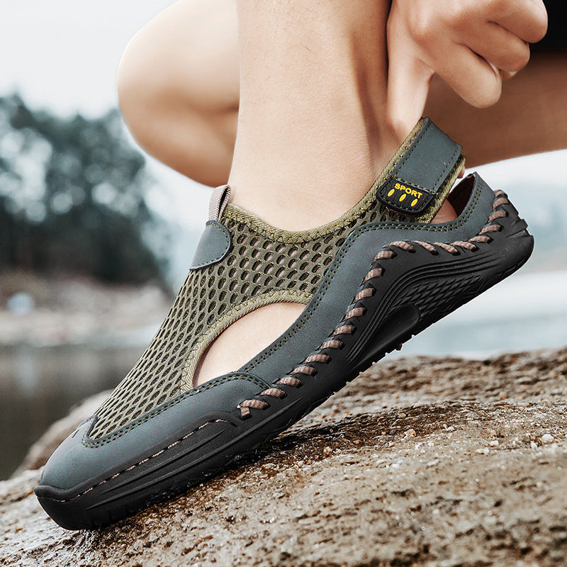Damen Atmungsaktive Wassersportschuhe mit rutschfester Sohle und flexiblem Netzoberteil R&B