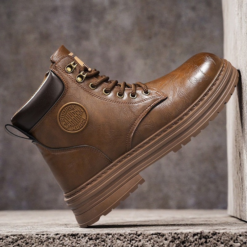 Damen Robuste Schnürstiefel mit verstärktem Knöchel und rutschfester Sohle R&B