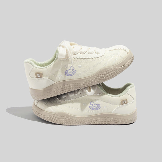 Damen Modische Sneakers mit verspieltem Entenmotiv und komfortabler Dämpfung R&B