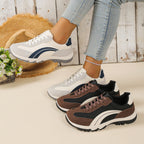 Damen Sportliche Freizeitsneaker mit atmungsaktivem Obermaterial R&B