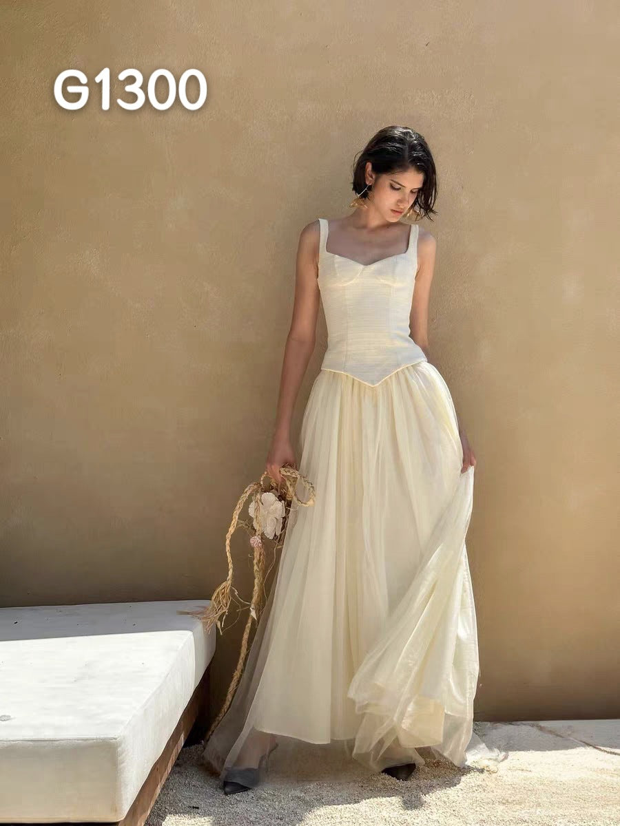 Damen Elegante Corsage-Bluse mit transparenten Ärmeln R&B